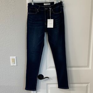 KanCan Dark Blue Mid Rise Super Skinny Jeans